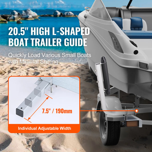 Rustproof Galvanized Steel Trailer Guide